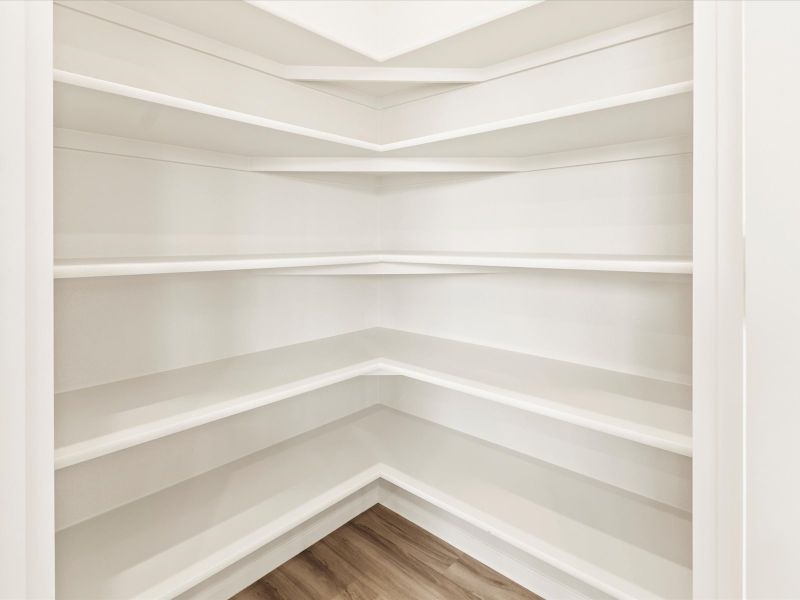 The Twin Peaks interior image taken at a Meritage Homes community in Severance, CO.