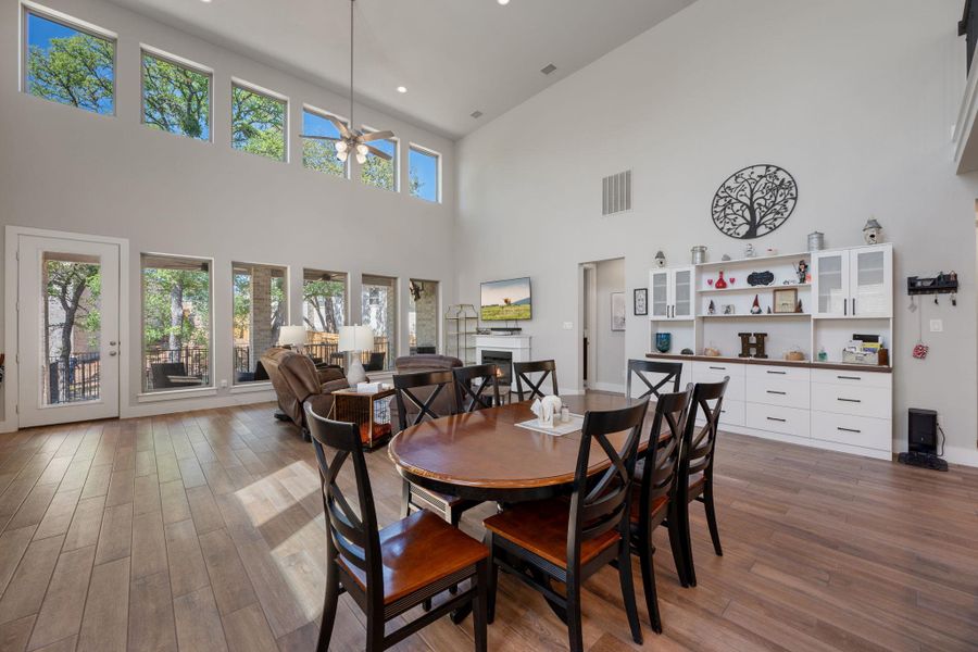 Furnished interior view inside a new home in 6 Creeks, Kyle (Image 12). Furnished interior view inside a new home in 6 Creeks, Kyle (Image 12).