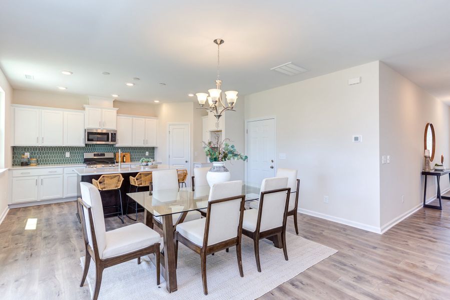 Representative furnished interior of a home built from the The Poppy by Chesapeake Homes in The Willows, Loris (Image 20).