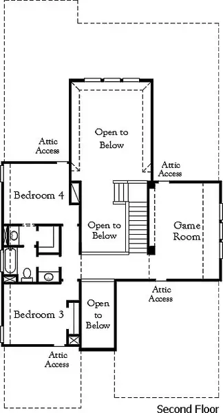 2D floor plan layout of this home in Headwaters, Dripping Springs, TX (Image 3). 2D floor plan layout of this home in Headwaters, Dripping Springs, TX (Image 3).