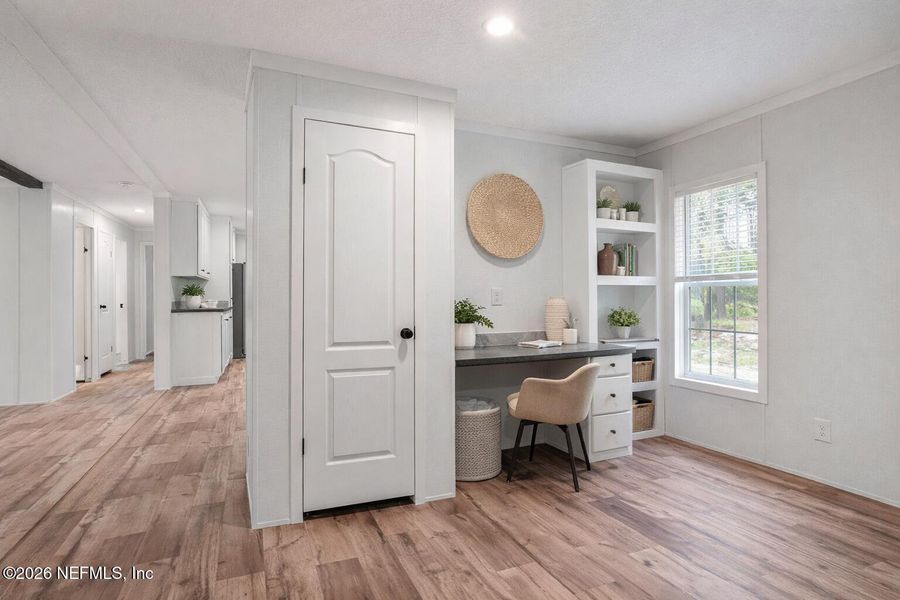 Furnished interior view inside a new home in , Hawthorne (Image 16).