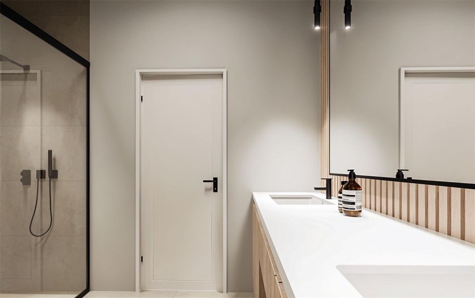 Furnished interior view inside a new home in , Houston (Image 13). Furnished interior view inside a new home in , Houston (Image 13).