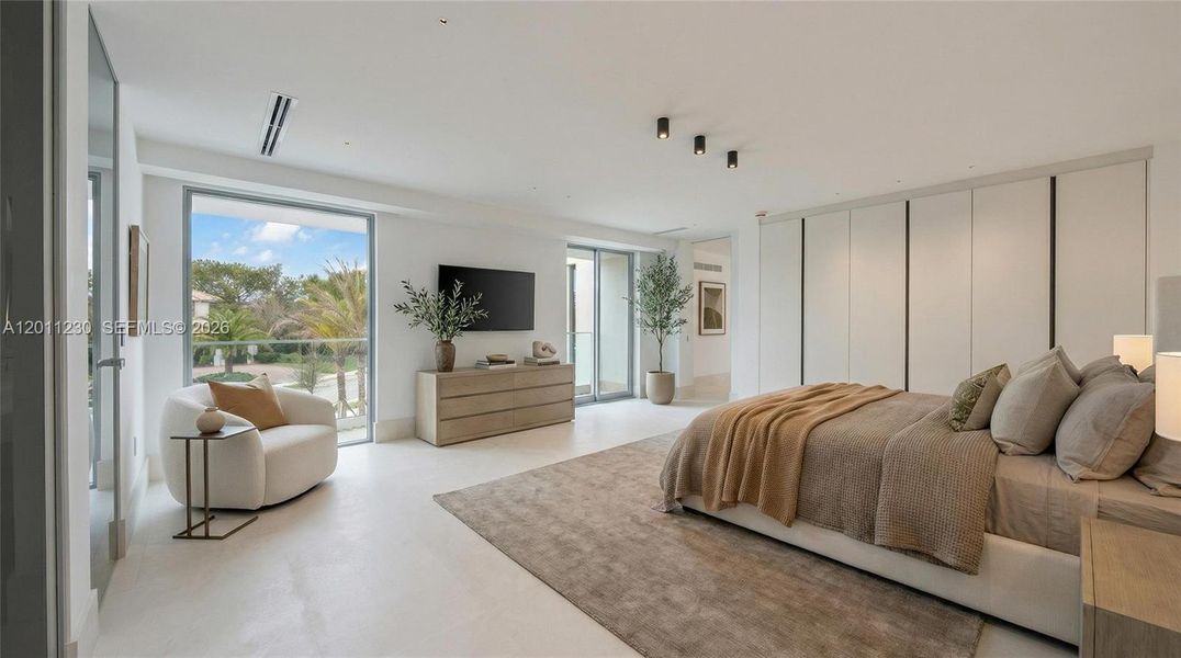 Furnished interior view inside a new home in , Weston (Image 17).