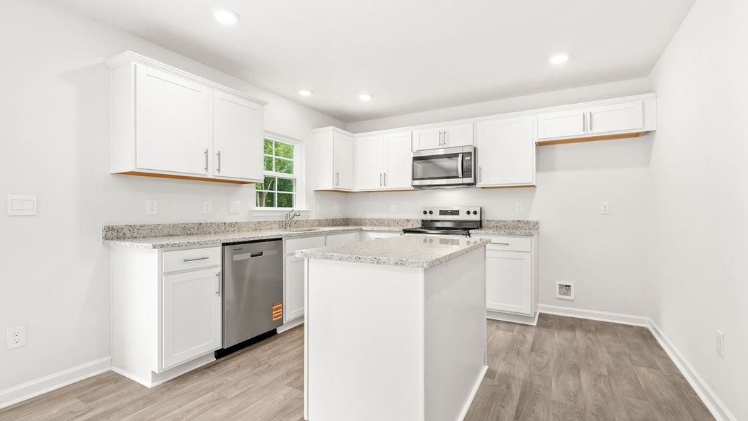 Furnished interior view inside a new home in Preston Oaks, King (Image 3).