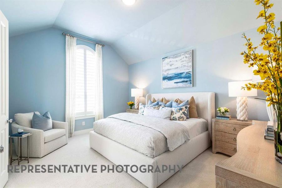 Furnished interior view inside a new home in The Parks at Wilson Creek, Celina (Image 15).