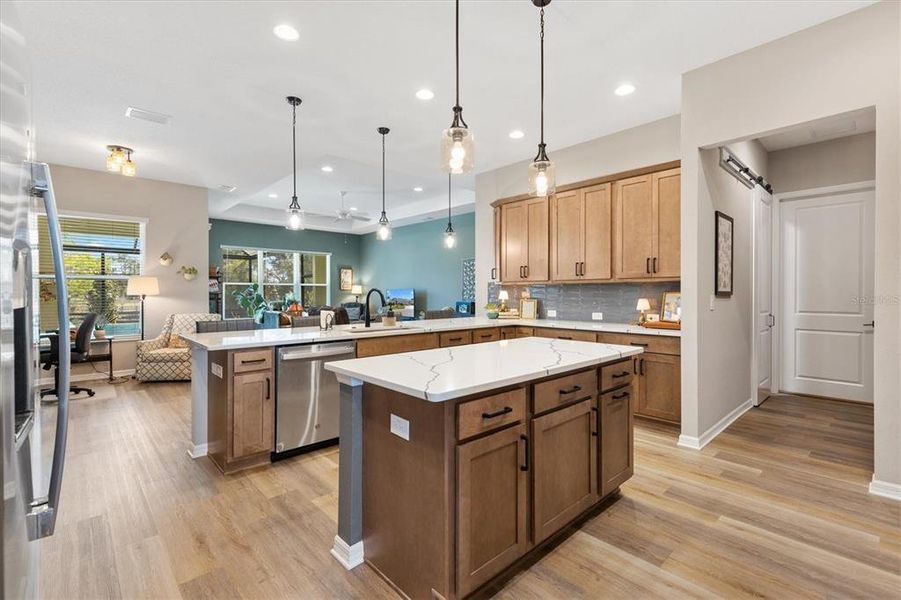 Furnished interior view inside a new home in , The Villages (Image 18).