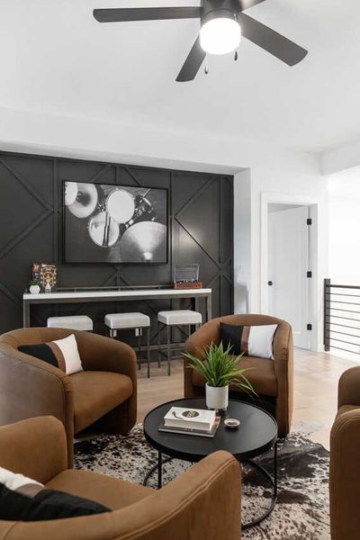 Representative Game Room - some options shown