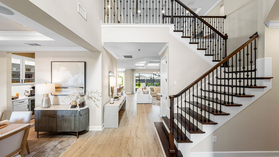 Representative furnished interior of a home built from the Sand Key by Taylor Morrison in Hammock at Two Rivers, Zephyrhills (Image 12).