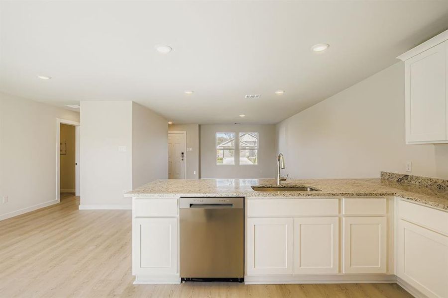 Furnished interior view inside a new home in Middlefield Village, Dallas (Image 8). Furnished interior view inside a new home in Middlefield Village, Dallas (Image 8).