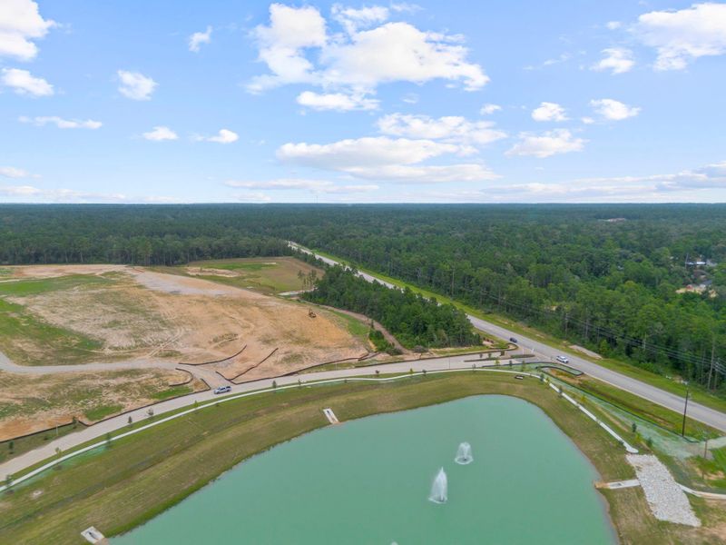 Site preparation for new homesites in Spring Creek Trails, Magnolia (Image 39).