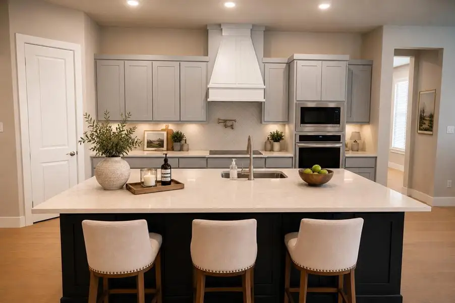 Furnished interior view inside a new home in , Waxahachie (Image 18). Furnished interior view inside a new home in , Waxahachie (Image 18).