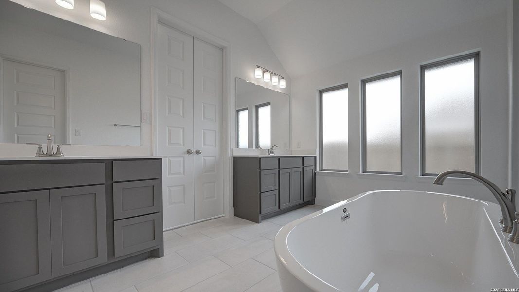 Furnished interior view inside a new home in Alsatian Oaks, Castroville (Image 7).