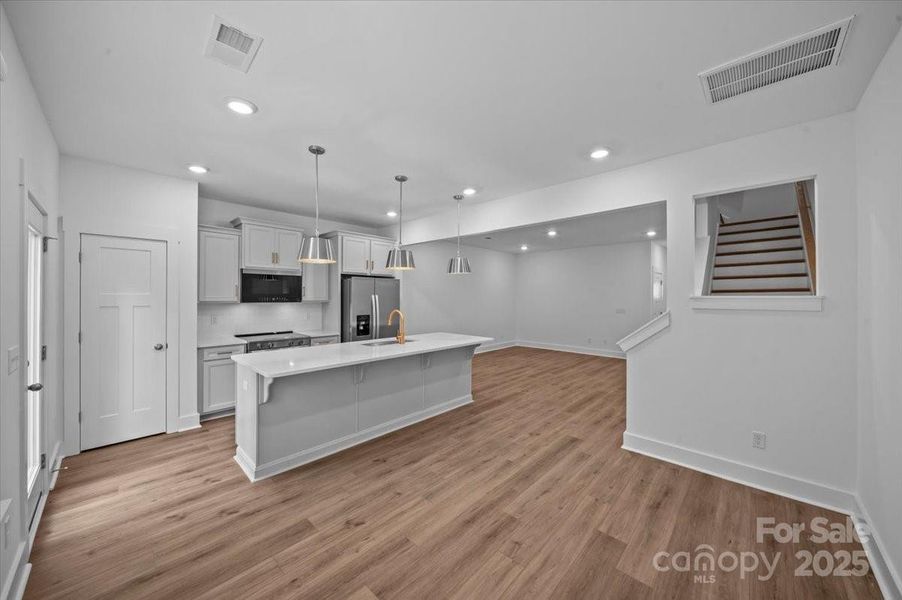 Furnished interior view inside a new home in Clayton Crossing, Arden (Image 8). Furnished interior view inside a new home in Clayton Crossing, Arden (Image 8).