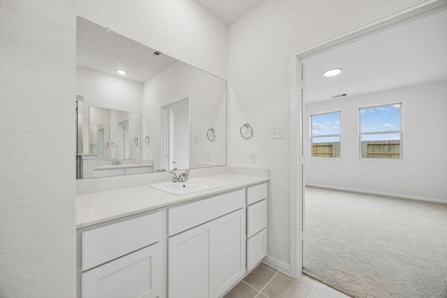 Furnished interior view inside a new home in Riviera Pines, Huffman (Image 21).