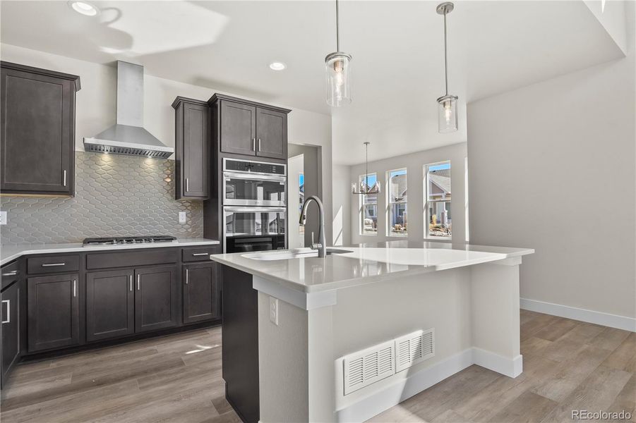 Furnished interior view inside a new home in , Colorado Springs (Image 11).