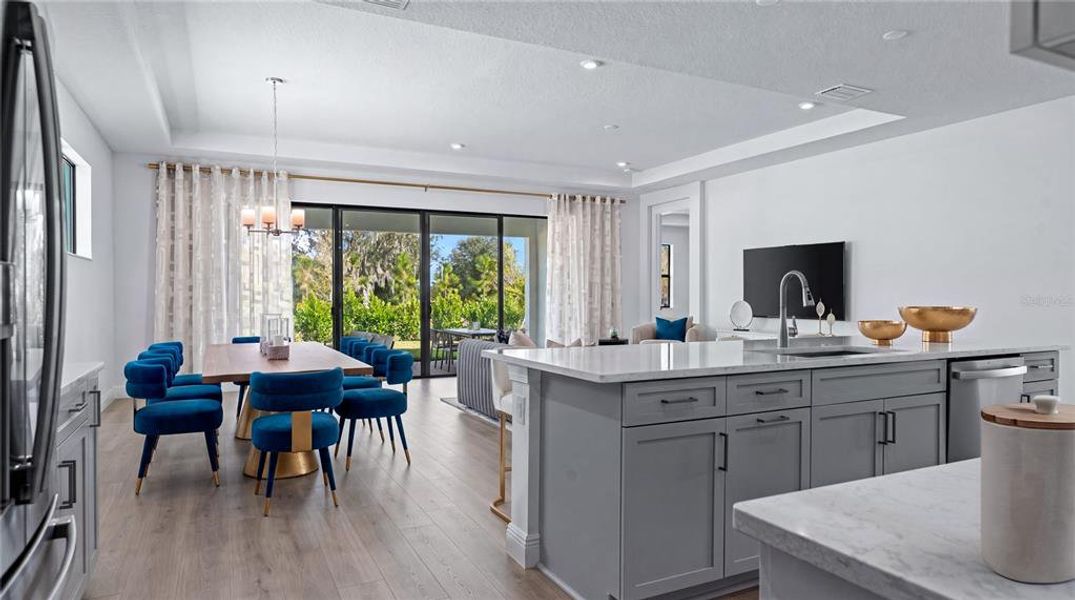 Furnished interior view inside a new home in Woodland Preserve, Parrish (Image 9).