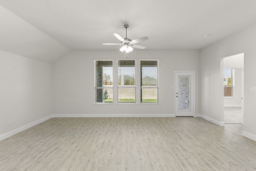 Representative exterior photo of a completed home built from the Cambridge by Impression Homes in Arcadia Trails, Balch Springs, TX (Image 10). Representative exterior photo of a completed home built from the Cambridge by Impression Homes in Arcadia Trails, Balch Springs, TX (Image 10).