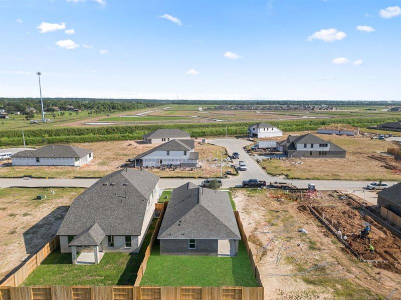 An additional aerial view of your home.