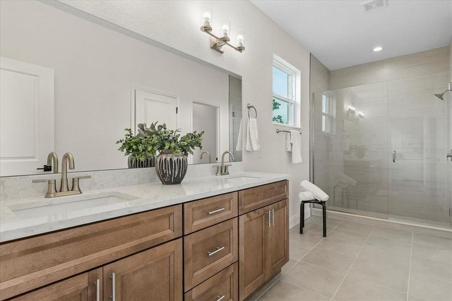 Furnished interior view inside a new home in , Sebring (Image 15). Furnished interior view inside a new home in , Sebring (Image 15).