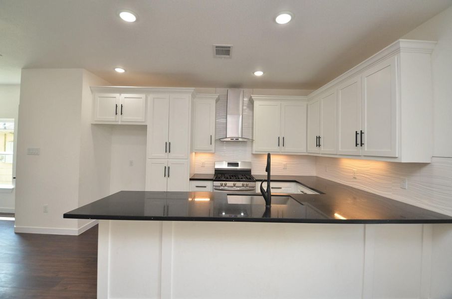 Furnished interior view inside a new home in , Houston (Image 16). Furnished interior view inside a new home in , Houston (Image 16).