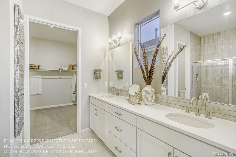 Furnished interior view inside a new home in , Fort Collins (Image 33).