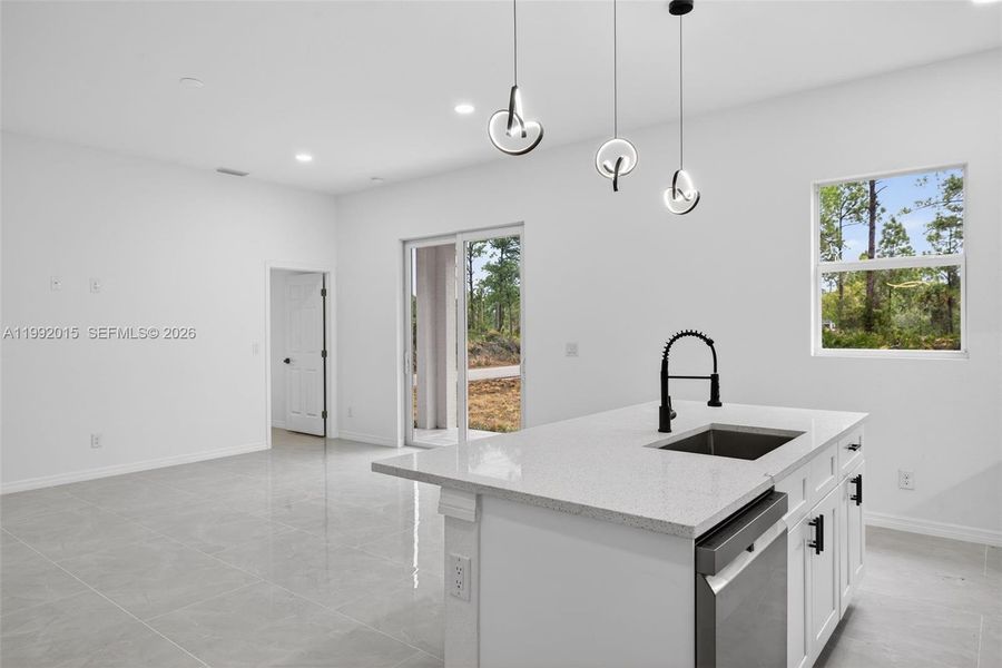 Furnished interior view inside a new home in , Lehigh Acres (Image 7).