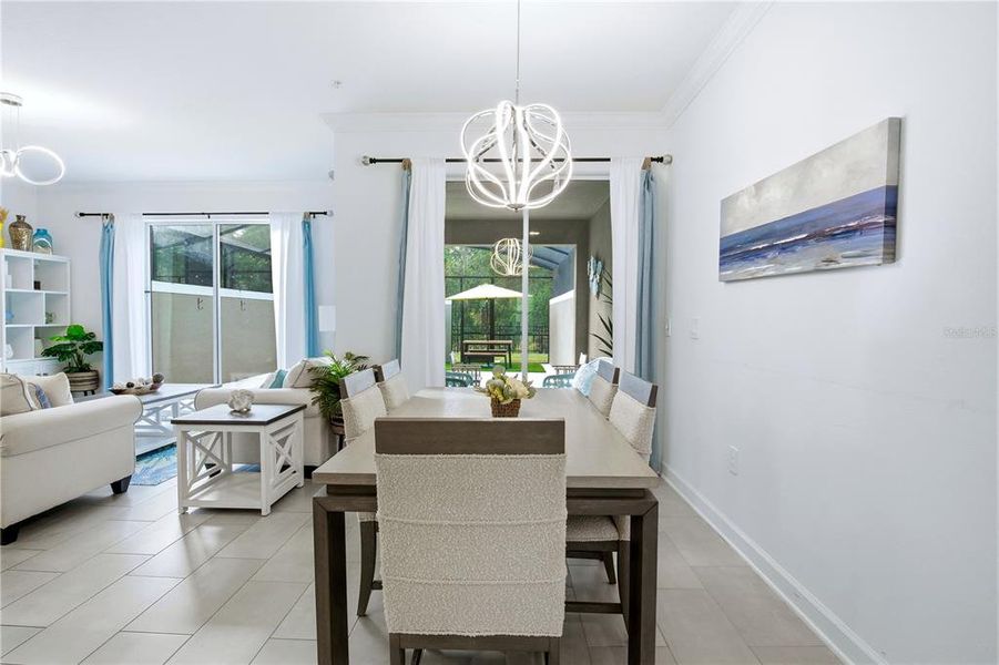 Furnished interior view inside a new home in , Kissimmee (Image 37). Furnished interior view inside a new home in , Kissimmee (Image 37).