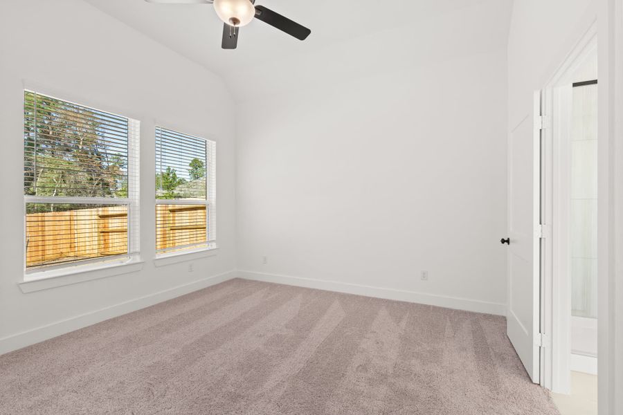 Representative unfurnished interior of a home built from the Toronto by Chesmar Homes in Legacy at Lake Dunlap, New Braunfels (Image 9).