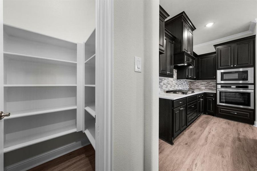 Walk-in pantry Walk-in pantry