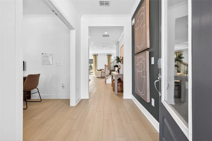 Furnished interior view inside a new home in Linden Grove, Powder Springs (Image 19).