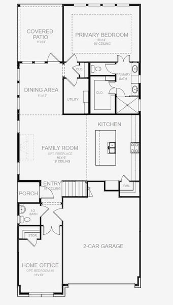 Image 5 of a home in Easton Park 40'. Image 5 of a home in Easton Park 40'.