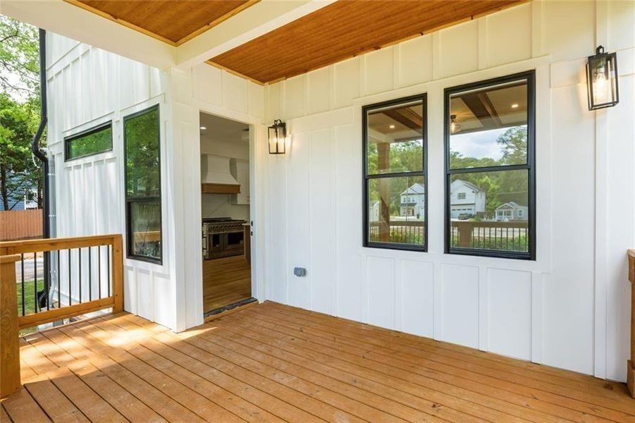 Exterior details and patio area of a home in , Avondale Estates (Image 24). Exterior details and patio area of a home in , Avondale Estates (Image 24).