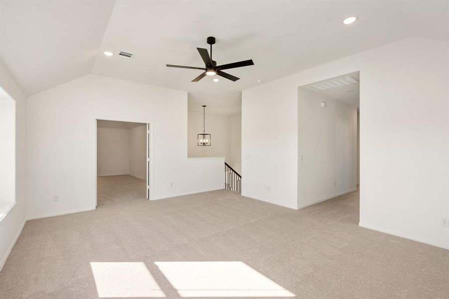 Spacious, unfurnished interior of a new home in Meadow Vista 60-65, Anna (Image 34). Spacious, unfurnished interior of a new home in Meadow Vista 60-65, Anna (Image 34).