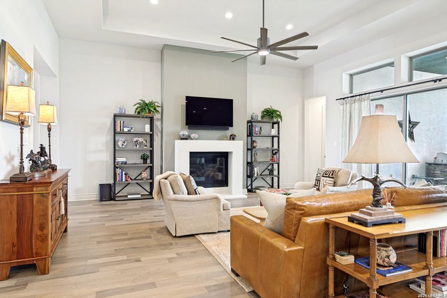 Furnished interior view inside a new home in Esperanza - 80' & 90', Boerne (Image 12).