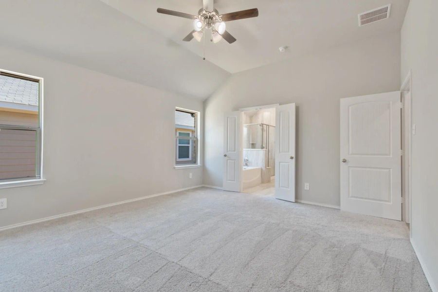 Primary Bedroom | Concept 1958 at Redden Farms - Classic Series in Midlothian, TX by Landsea Homes