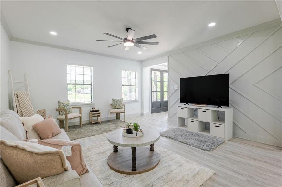 Furnished interior view inside a new home in , Mineral Wells (Image 16). Furnished interior view inside a new home in , Mineral Wells (Image 16).