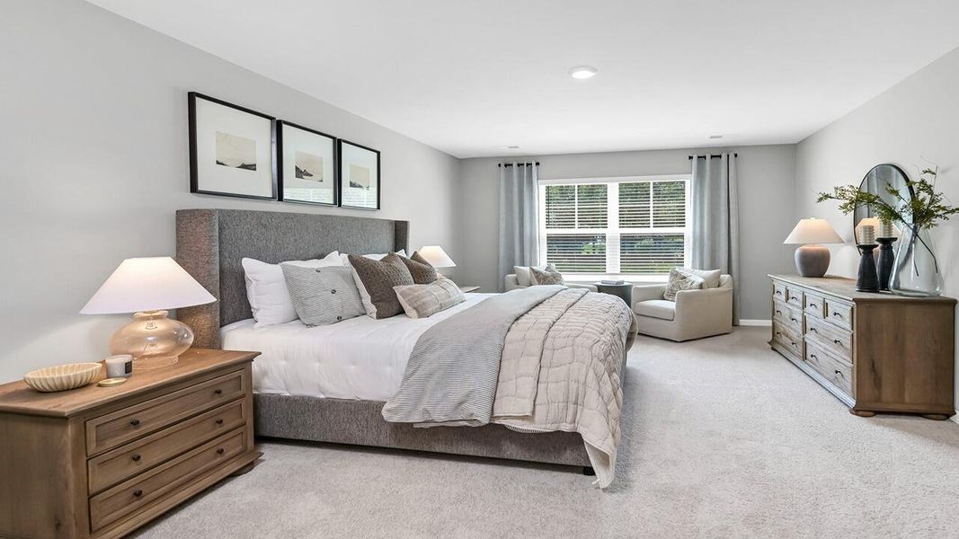 Furnished interior view inside a new home in Pine Hills at Cane Bay, Moncks Corner (Image 33).
