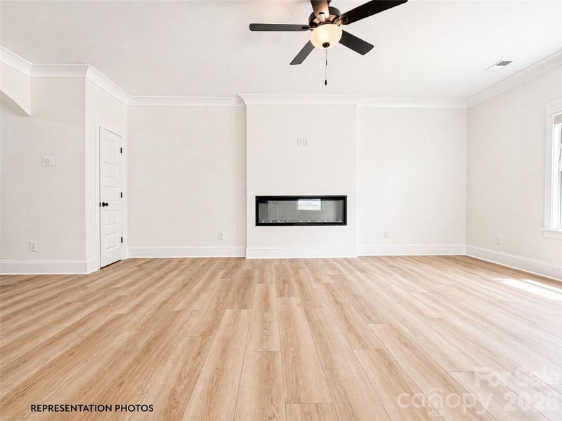 Spacious, unfurnished interior of a new home in , Charlotte (Image 10).