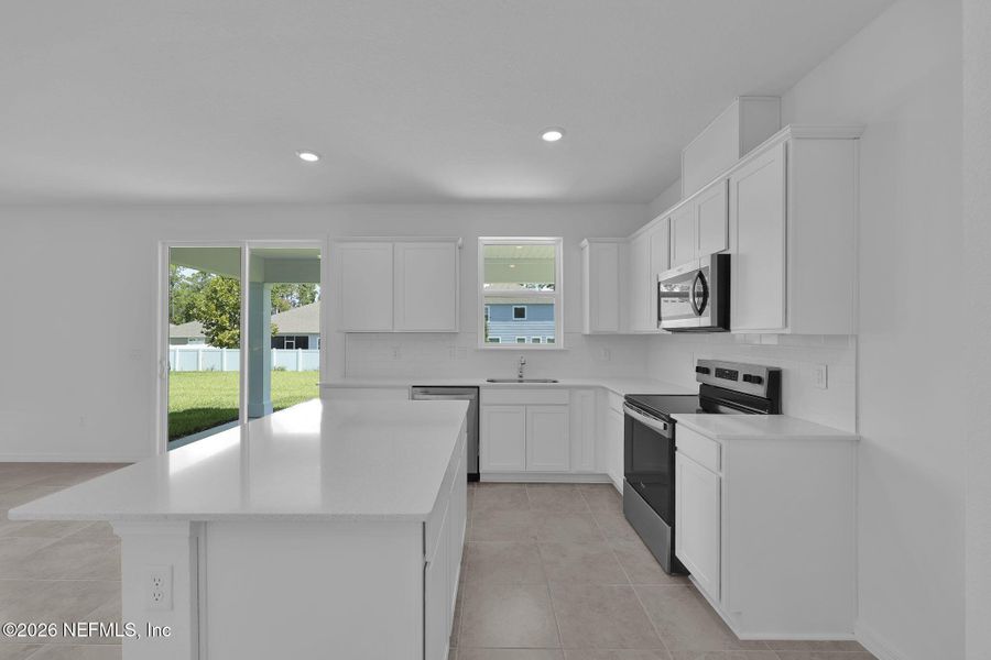 Furnished interior view inside a new home in Hyland Trail, Green Cove Springs (Image 12). Furnished interior view inside a new home in Hyland Trail, Green Cove Springs (Image 12).