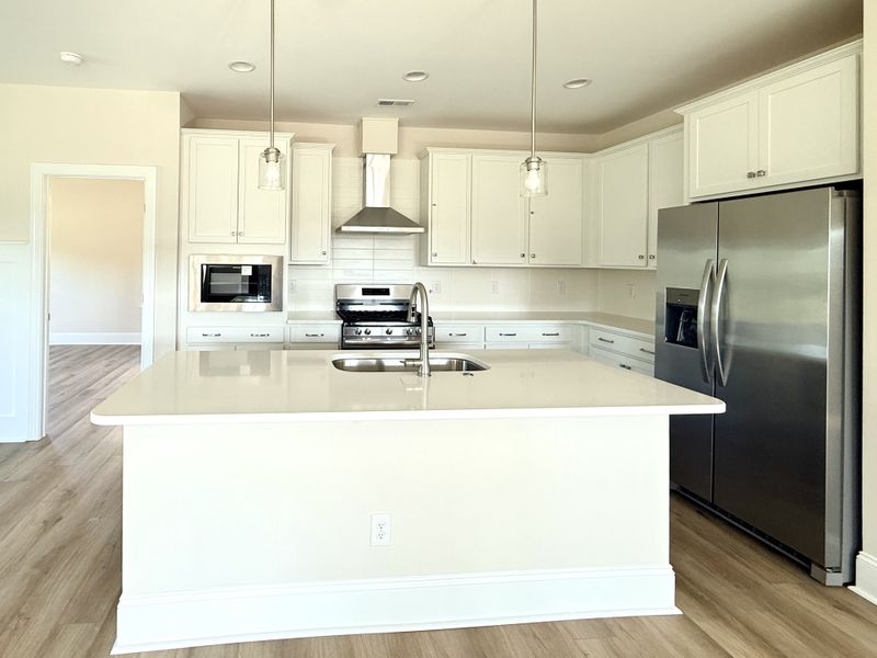 Furnished interior view inside a new home in Riverside Cove, Wilmington (Image 4).