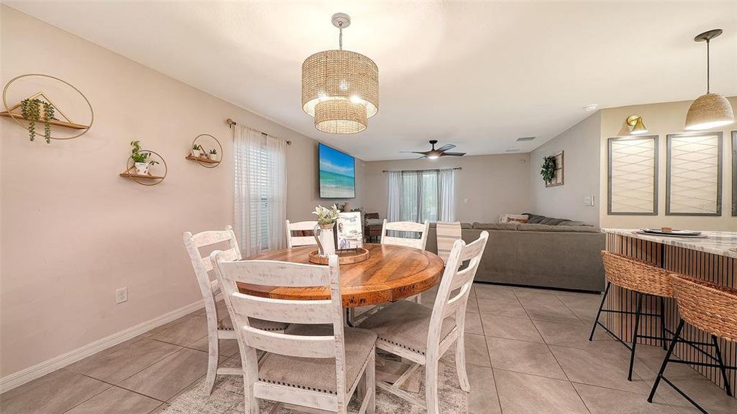 Furnished interior view inside a new home in Bella Lago, Parrish (Image 28).