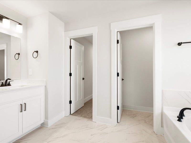 Furnished interior view inside a new home in Cedar Shoals - Signature Collection, Piedmont (Image 10).