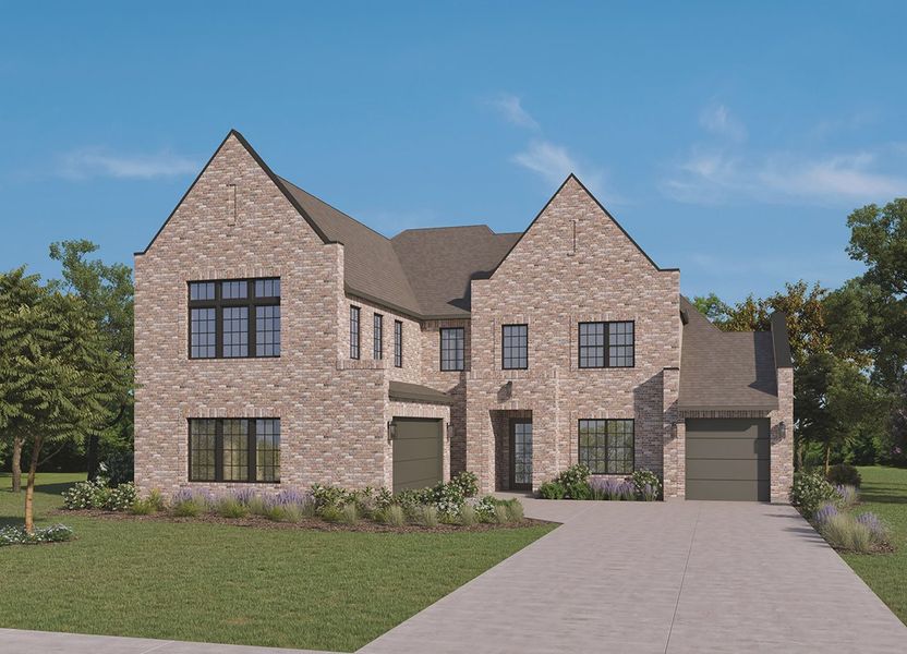 Representative exterior photo of a completed home built from the The Grayson by Homebound in Park Place, Prosper, TX (Image 11).