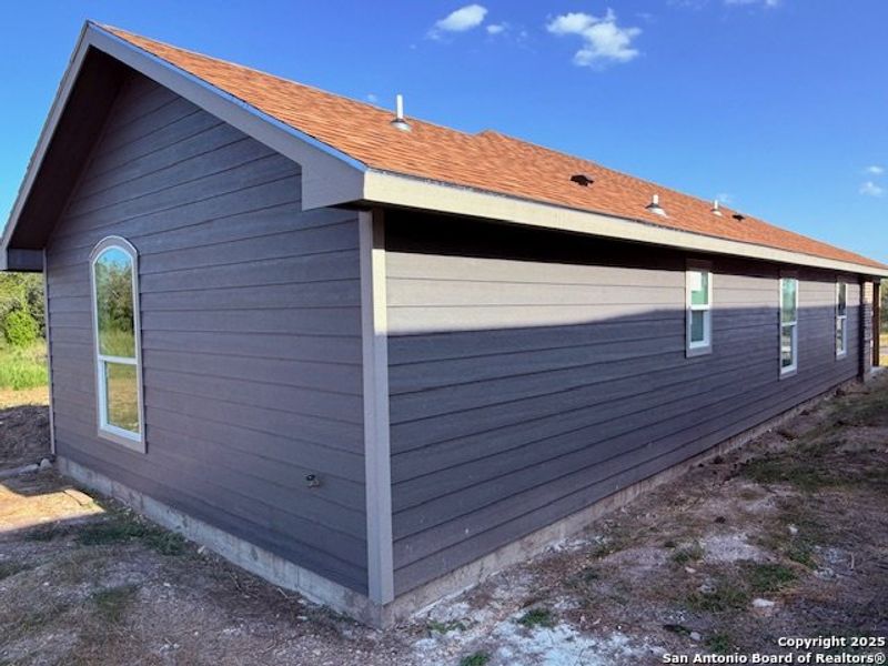 Exterior details and patio area of a home in , Beeville (Image 1). Exterior details and patio area of a home in , Beeville (Image 1).