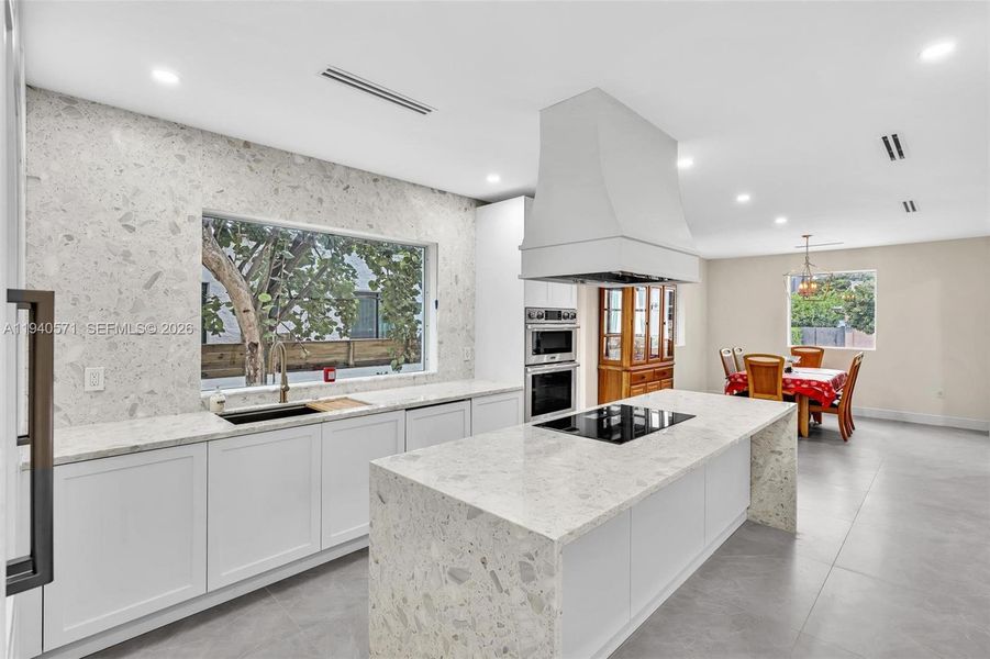 Furnished interior view inside a new home in , Miami (Image 35).