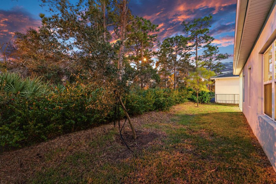 Exterior details and patio area of a home in Banyan Bay, Stuart (Image 50).