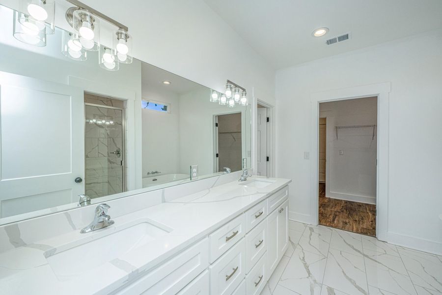 Furnished interior view inside a new home in , McClellanville (Image 9).