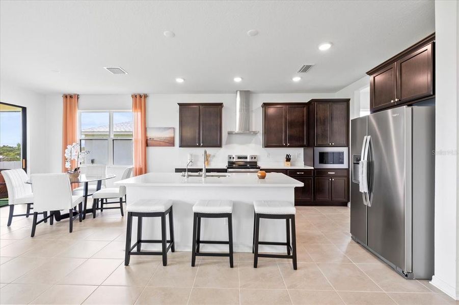 Furnished interior view inside a new home in Hilltop Point, Dade City (Image 25).