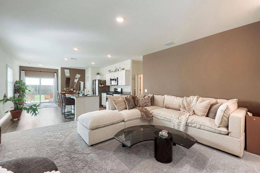 Furnished interior view inside a new home in , Maxwell (Image 10). Furnished interior view inside a new home in , Maxwell (Image 10).