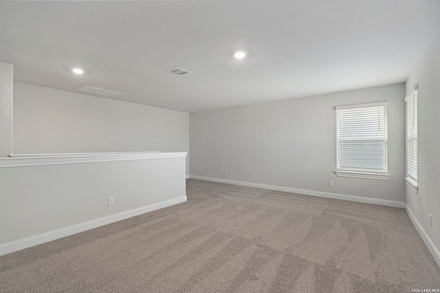 Spacious, unfurnished interior of a new home in Hightop Ridge, Converse (Image 8). Spacious, unfurnished interior of a new home in Hightop Ridge, Converse (Image 8).